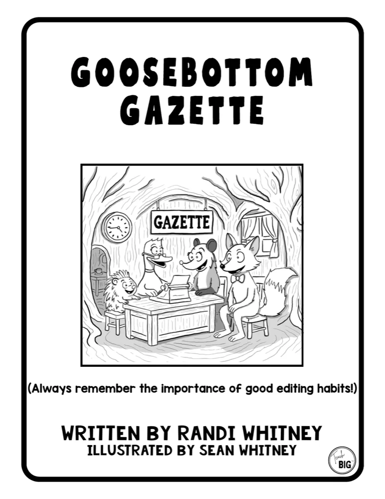 Cover of Goosebottom Gazette