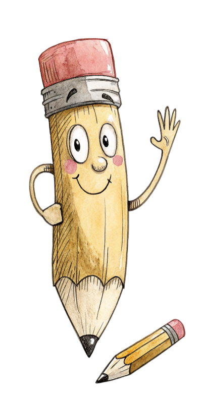 Teach BIG pencil guy