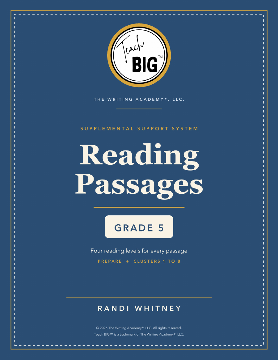 Cover of Reading Passages: Grade 5, Grade 5