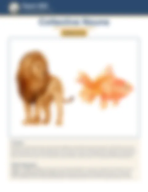Preview of inside pages from Collective Nouns. Select to enlarge.